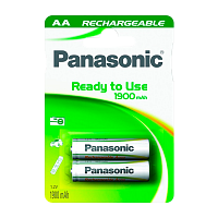 Аккумулятор предзаряженный RTU Panasonic HR6 AA BL2 NI-MH 1900mAh