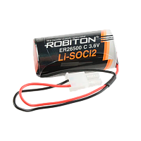 Батарейка ROBITON ER26500-55572P C с коннектором PK1
