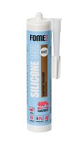 Герметик FOME FLEX Sanitary Silicon 102 310мл силиконовый белый (1/12)
