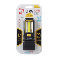 Фонарь туристический ЭРА RB-704 Практик 2.5W COB от батареек желтый