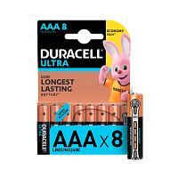 Батарейка Duracell ULTRA POWER LR03 AAA BL8 Alkaline 1.5V (8/80/60480)