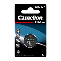 Батарейка Camelion CR2477 BL1 Lithium 3V (1/10/1800) 