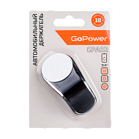 Держатель автомобильный GoPower GPA02 в воздуховод магнит черный (1/250)