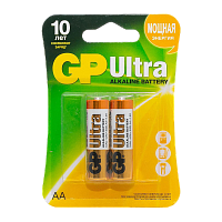 Батарейка GP ULTRA LR6 AA BL2 Alkaline 1.5V (2/20/80)