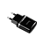 Сетевое З/У HOCO C12 2USB 2.4A черный (1/10/100)