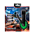 Наушники полноразмерные Defender G-300 Warhead с микр. игровые черный зеленый (1/20)