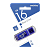 Флеш-накопитель Smartbuy Glossy 16GB USB3.0 пластик синий