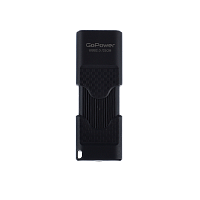 Флеш-накопитель GoPower SLIDER 32GB USB2.0 пластик черный матовый (1/50/1000)