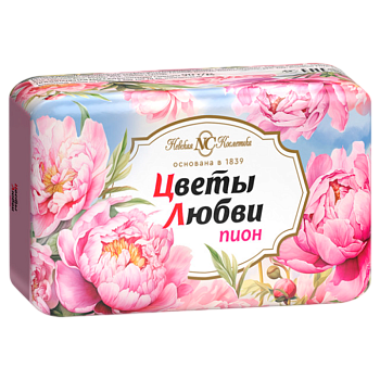 Мыло Невская Косметика Цветы любви Пион 90г (1/72)