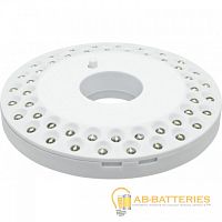 Фонарь туристический Navigator NPT-CA05 24LED от батареек IP33 диск белый (1/12/72)