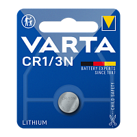 Батарейка Varta ELECTRONICS CR1/3N BL1 Lithium 3V (6131) (1/10/100) 