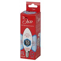 Лампа светодиодная ЭРА B35 E14 10W 4000К 220-240V свеча Eco (1/10/100)