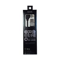 Кабель Remax RL-LA01 USB (m)-Lightning (m) 1м 2.1A черный
