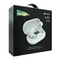 Наушники вставные MORE CHOICE BW01 bluetooth 5.3 с микр. белый