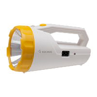 Фонарь туристический Космос 9191 3W 1LED от аккумулятора белый (1/8)