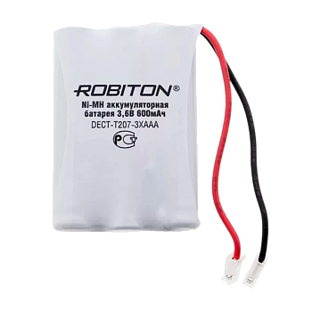 Аккумулятор ROBITON DECT-T207-3XAAA PH1 (1/15/300)