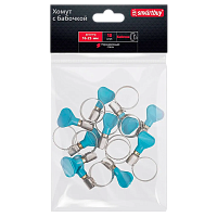 Хомут Smartbuy Бабочка нержавеющая сталь 16-25мм 10шт. 