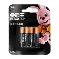 Батарейка Duracell Basic LR03 AAA BL4 Alkaline 1.5V CN (Китай) (4/48)
