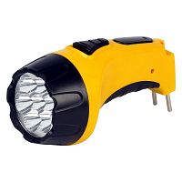 Фонарь светодиодный Smartbuy SBF-86-Y 7LED от аккумулятора желтый (1/100)