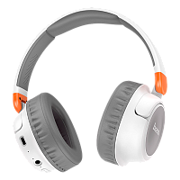 Наушники полноразмерные HOCO W43 bluetooth 5.2 с микр. белый (1/32)