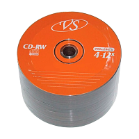 Диск CD-RW VS 700MB 4-12x 50шт. bulk (50/600)