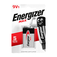 Батарейка Energizer MAX Крона 6LR61 BL1 Alkaline 9V (1/12)