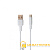 Кабель Borofone BX1 USB (m)-Type-C (m) 1.0м 2.0A ПВХ белый (1/50/200)