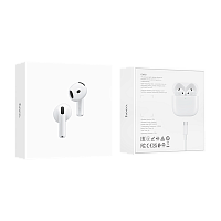 Наушники вставные HOCO EW83 bluetooth 5.4 с микр. белый (1/20/200)