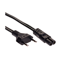 Кабель питания ENERGY POWER TD-2729 (555) китайская вилка-2-pin 1.5м черный (1/500)