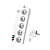 Сетевой фильтр Live Power LP SF501 5р.С/З 10A 3USB A+C Gan 45W с выкл. 2.0м белый (1/30)