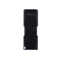 Флеш-накопитель GoPower SLIDER 32GB USB2.0 пластик черный матовый (1/50/1000)