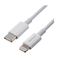Кабель GoPower GP10TL Lightning (m)-Type-C (m) 1.0м белый (1/200/800)