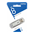 Флеш-накопитель Smartbuy V-Cut 8GB USB2.0 пластик серебряный