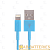 Кабель Smartbuy iK-512c USB (m)-Lightning (m) 1.2м 2.1A силикон голубой (1/500)
