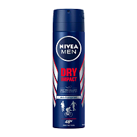 Дезодорант мужской Nivea Мощная Защита (DRY) Deo спрей 150мл (1/6)
