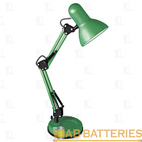 Светильник настольный Camelion KD-313 60W 230V E27 на основании зеленый (1/6)