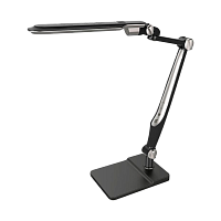 Светильник настольный Camelion KD-831 10W 230V 12LED на основании сенс. рег.ярк./цвета черный