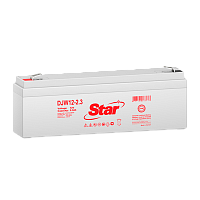 Аккумулятор свинцово-кислотный STAR DJW12-2.3 F1 12V 2.3Ah 