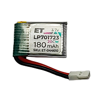 Аккумулятор ET LP701723-20CM Li-Pol, 3.7В, 180мАч
