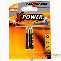 Батарейка ANSMANN  AAAA  BL2 X-POWER  (2/20/100)