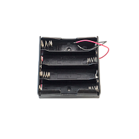 Батареечный отсек ET AA 4S1P-W с проводами