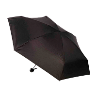 Зонт Рыжий кот мини складной механический с чехлом-капсулой черный (1/20/60)