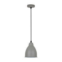 Светильник потолочный Camelion PL-430S-1 LOFT 60W 230V E27 IP20 подвес серый (1/12)