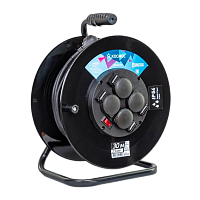 Удлинитель Космос 4р.С/З 16A 30.0м КГ 3х2.5мм² IP54 на катушке (1)