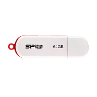Флеш-накопитель Silicon Power LuxMini 320 64GB USB2.0 пластик белый