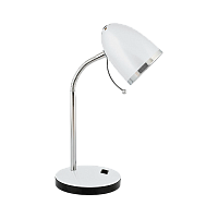 Светильник настольный Camelion KD-308 40W 230V E27 на основании белый (1/12)