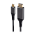 Кабель GoPower Type-C (m)-HDMI (m) 2.0м ПВХ 4K 60Hz черный Premium Zip-Lock c подвесом (1/100)