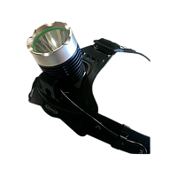 Фонарь налобный Облик 2080 1LED от аккумулятора 3 режима черный