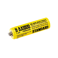 Аккумулятор ET для Moser AA-1800mAh 1.2V P/N: 1565-7830 (ET), 1800мАч (1/600)