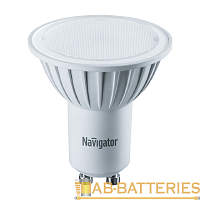 Лампа светодиодная Navigator PAR16 GU10 2.8W 3000К 230V софит прозрачная